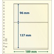 Lindner 802209P Hojas T-Blanko Creaciones Personales Altura: 137,96 mm. pqte 10 Lindner 802209P Hojas T-Blanko Creaciones Personales Altura: 137,96 mm. pqte 10