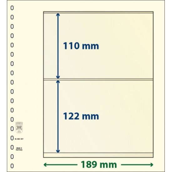 Lindner 802207P Hojas T-Blanko Creaciones Personales Altura: 122,110 mm. pqte 10 Lindner 802207P Hojas T-Blanko Creaciones Personales Altura: 122,110 mm. pqte 10