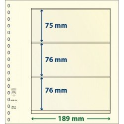 Lindner dT802310P Hojas T-Blanko Creaciones Personales Altura: 75, 76, 76 x 189 mm pqte 5 Lindner dT802310P Hojas T-Blanko Creaciones Personales Altura: 75, 76, 76 x 189 mm pqte 5