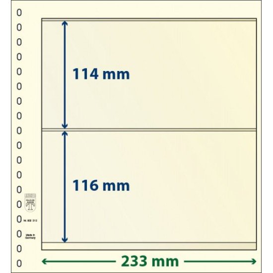 Lindner dT802212P Hojas T-Blanko Creaciones Personales Altura: 114, 116 x 233 mm pqte 5 Lindner dT802212P Hojas T-Blanko Creaciones Personales Altura: 114, 116 x 233 mm pqte 5