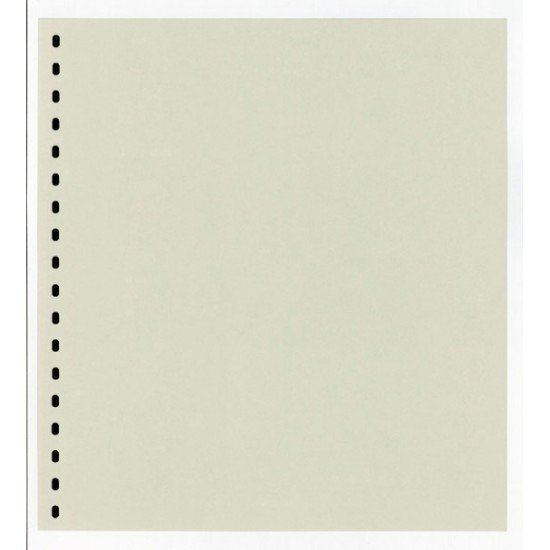 Lindner 802io Hojas Permaphil Cartulina Gris 272 x 296 mm
