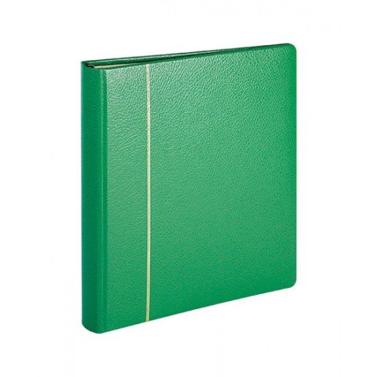 Lindner 1102L-G Tapa de anillos exclusiva de cuero auténtico Verde