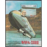 Cuba HB 161 2000 Exposición Filatélica en Austria. Zeppelins MNH Cuba HB 161 2000 Exposición Filatélica en Austria. Zeppelins MNH