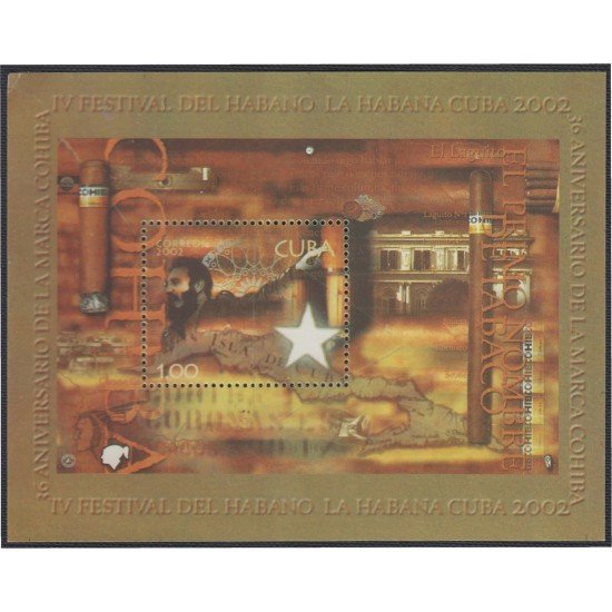 Cuba HB 173 2002 Cigarros Cubanos MNH