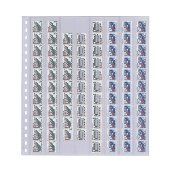 Lindner 848P Hojas Transparentes Paquete de 10
