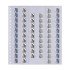Lindner 836P Hojas Transparentes Paquete de 10