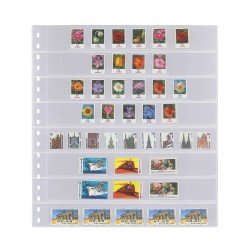 Lindner 828P Hojas Transparentes Paquete de 10 Lindner 828P Hojas Transparentes Paquete de 10