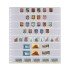 Lindner 828P Hojas Transparentes Paquete de 10