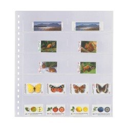 Lindner 725P Hojas Transparentes Paquete de 10