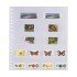 Lindner 725P Hojas Transparentes Paquete de 10