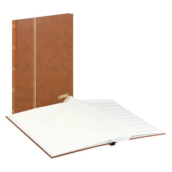 Lindner 1160-H Clasificador estándar 230 x 305 mm, 16 páginas, marrón