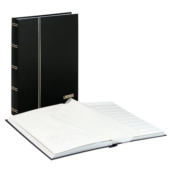 Lindner 1161-S Clasificador estándar 230 x 305 mm, 32 páginas, negro Lindner 1161-S Clasificador estándar 230 x 305 mm, 32 páginas, negro