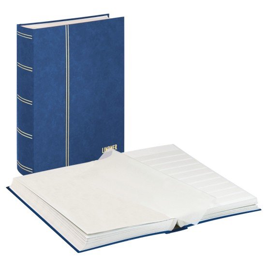 Lindner 1163-B Clasificador estándar 230 x 305 mm, 64 páginas, azul