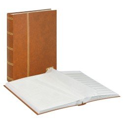 Lindner 1162-H Clasificador estándar 230 x 305 mm, 48 páginas, marrón Lindner 1162-H Clasificador estándar 230 x 305 mm, 48 páginas, marrón