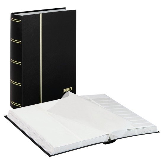 Lindner 1167-S Clasificador estándar 230 x 305 mm, 64 páginas, negro