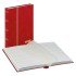 Lindner 1159-R Clasificador estándar 165 x 220 mm, 32 páginas blancas, rojo