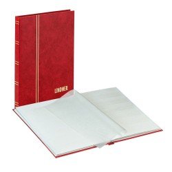 Lindner 1158-R Clasificador estándar 165 x 220 mm, 16 páginas blancas, rojo