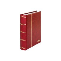 Lindner 1162S-R Clasificadores Luxus 230 x 305 mm 60 páginas blancas, rojo