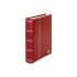 Lindner 1162S-R Clasificadores Luxus 230 x 305 mm 60 páginas blancas, rojo