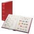 Lindner 1162SK-R Clasificadores Luxus 240 x 320 mm 60 páginas blancas, rojo