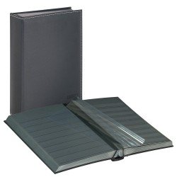 Lindner 1195-S Clasificadores DIAMANT 230 x 305 mm 60 páginas negras, 