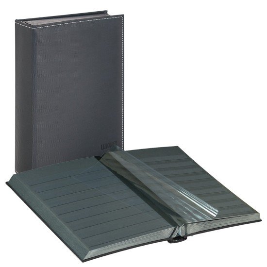 Lindner 1195-S Clasificadores DIAMANT 230 x 305 mm 60 páginas negras, 