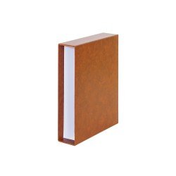 Lindner 116K-H Carpeta para Stockbook LUXUS 60 páginas, marrón Lindner 116K-H Carpeta para Stockbook LUXUS 60 páginas, marrón