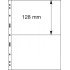 Lindner 072 Hojas UNIPLATE 128/197 mm 2 tiras en negro