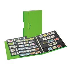 Lindner S3542B-4 Álbum Publica M Color con estuche a juego, Verde Lindner S3542B-4 Álbum Publica M Color con estuche a juego, Verde