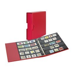 Lindner S3542B-1 Álbum Publica M Color con estuche a juego, Rojo Lindner S3542B-1 Álbum Publica M Color con estuche a juego, Rojo