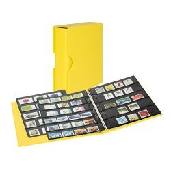 Lindner S3542B-9 Álbum Publica M Color con estuche a juego, Amarillo Lindner S3542B-9 Álbum Publica M Color con estuche a juego, Amarillo