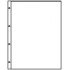 Lindner 8811 Hojas clasificadoras A4 transparente con 1 bolsillo (216 x 300 mm)