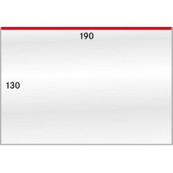 Lindner 885LP Bolsas de cristal protectoras, medidas internas: 190 x 130 mm