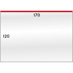 Lindner 884LP Bolsas de cristal protectoras, medidas internas: 170 x 120 mm
