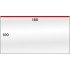 Lindner 883LP Bolsas de cristal protectoras, medidas internas: 180 x 100 mm