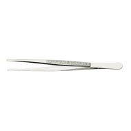 Lindner 2032 pinza niquelada 120 mm recta con forma de pala estrecha