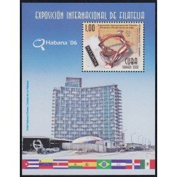Cuba HB 209 2006 Exposción Filatelica de La Habana MNH Cuba HB 209 2006 Exposción Filatelica de La Habana MNH
