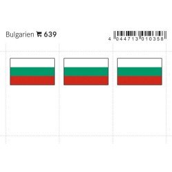 Lindner 639 Bulgaria Etiquetas adhesivas 24 x 38 mm pqte 6 Lindner 639 Bulgaria Etiquetas adhesivas 24 x 38 mm pqte 6
