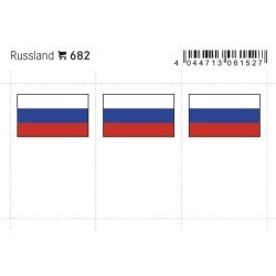Lindner 682 Rusia Etiquetas adhesivas 24 x 38 mm pqte 6 Lindner 682 Rusia Etiquetas adhesivas 24 x 38 mm pqte 6
