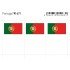 Lindner 671 Portugal Etiquetas adhesivas 24 x 38 mm pqte 6 