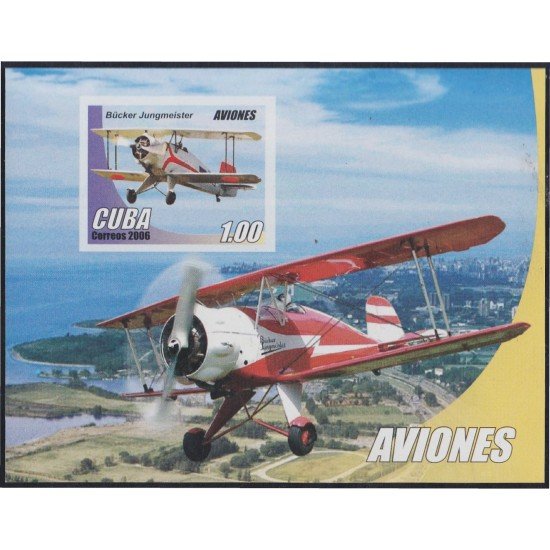 Cuba HB 212 2006 Aviones Planes MNH Cuba HB 212 2006 Aviones Planes MNH