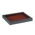 Lindner 2367-2850E Nera M con ventanilla 210 x 270 mm rojo oscuro