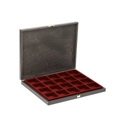 Lindner S2491-2870E Estuches carus-1 47 x 47 mm rojo oscuro Lindner S2491-2870E Estuches carus-1 47 x 47 mm rojo oscuro