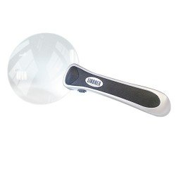 Lindner 7152 Lupa iluminada LED sin borde - 2x Lindner 7152 Lupa iluminada LED sin borde - 2x