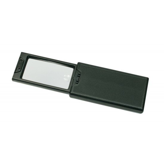 Lindner S7134 Lupa LED de bolsillo iluminada, aumento 2,5x Lindner S7134 Lupa LED de bolsillo iluminada, aumento 2,5x