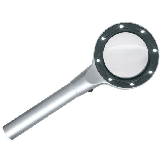 Lindner 7151 Lupa LED iluminada - 2,5x