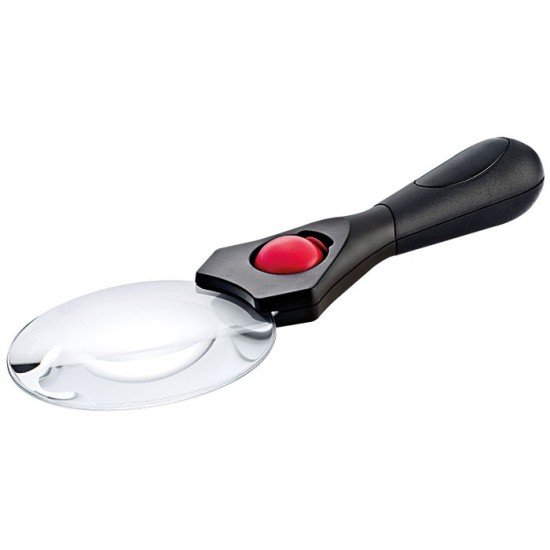 Lindner 7114 Lupa LED ajustable sin marco, asférica - 3x / 5x Lindner 7114 Lupa LED ajustable sin marco, asférica - 3x / 5x