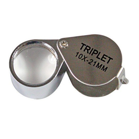 Lindner 2092 Lupa plegable 10x de aumento