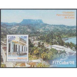 Cuba HB 237 2008 Turismo. Ciudades Cubanas MNH Cuba HB 237 2008 Turismo. Ciudades Cubanas MNH