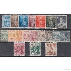 España Spain Año Completo Year Complete 1951 sin 1088/89 y 1090 MNH